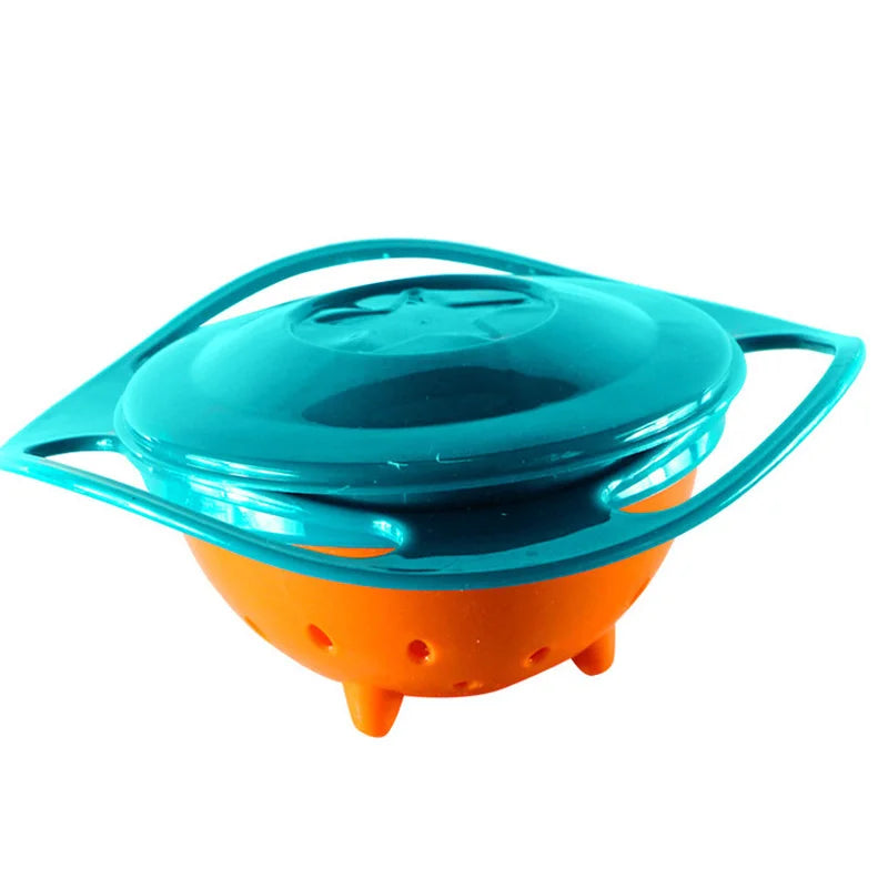 Universal Gyro Feeding Bowl – Spill-Proof Balance Bowl for Kids