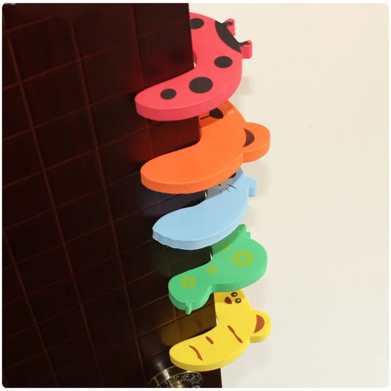 Child Safety Door Stoppers (5-Pack)