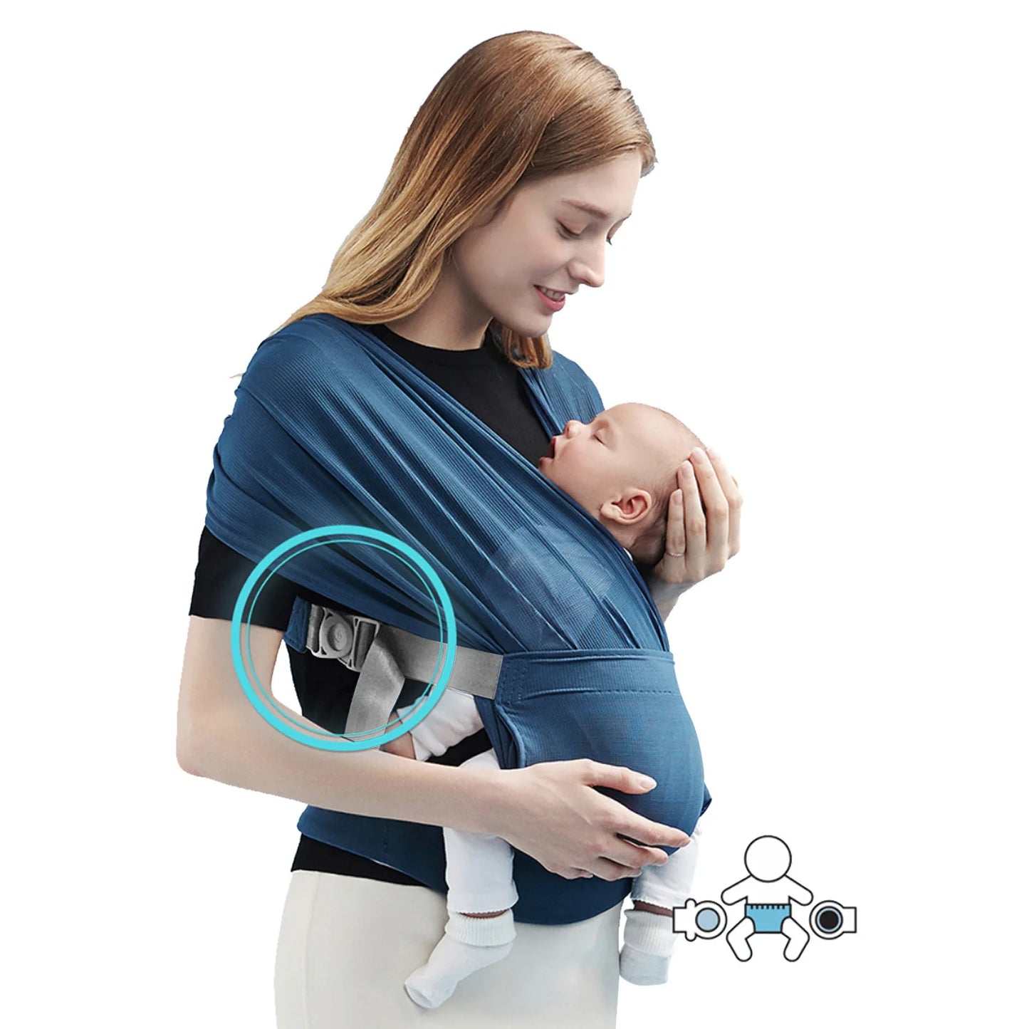 SnuggleWrap Newborn Baby Carrier