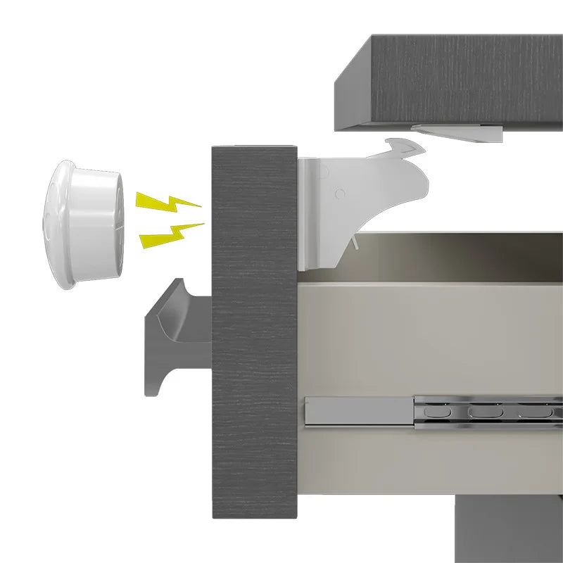 Magnetic Child Safety Lock Limiter